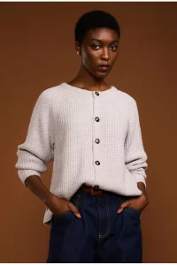 Cardigan Farasan Tricot Mescla