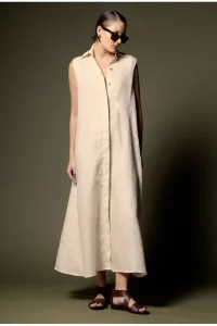 Chemise Longuete Evase Cies Areia