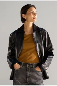 Jaqueta de Couro Ballo