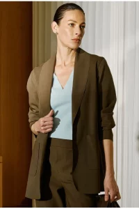 Blazer blup marrom Blazer blup marrom