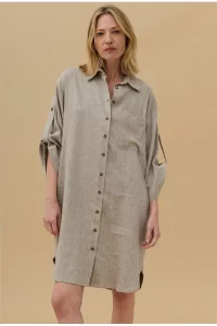 Vestido Chemise Del Rey